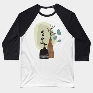 Abstract flower vases Baseball T-Shirt